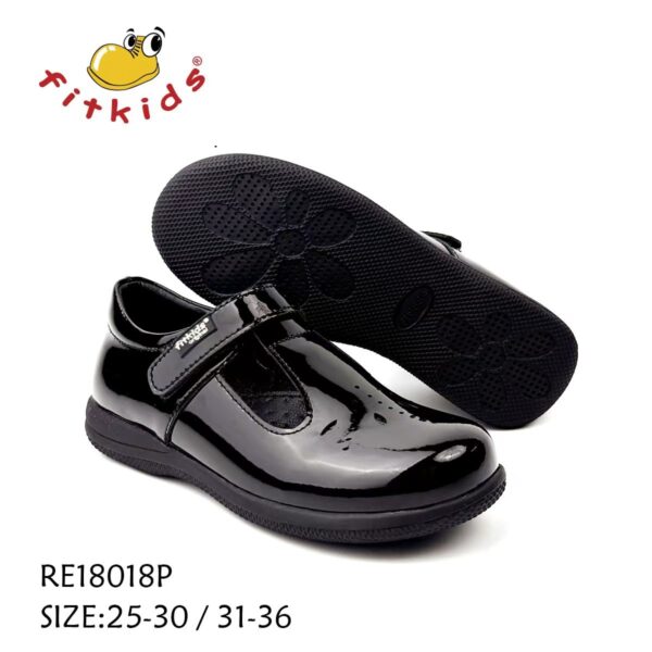 Fitkids Girls Patent-Back To School Shoes